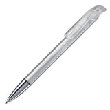 Balpen Atlas transparant metalen tip
