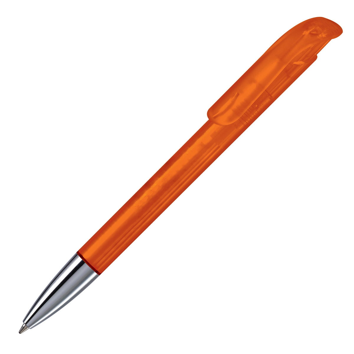 Balpen Atlas transparant metalen tip
