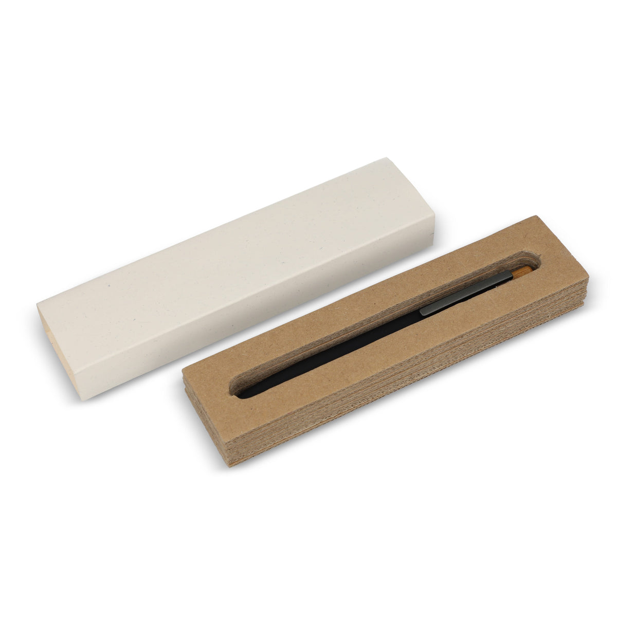 Pendoos van gerecyclede melkpakken, 1 pen
