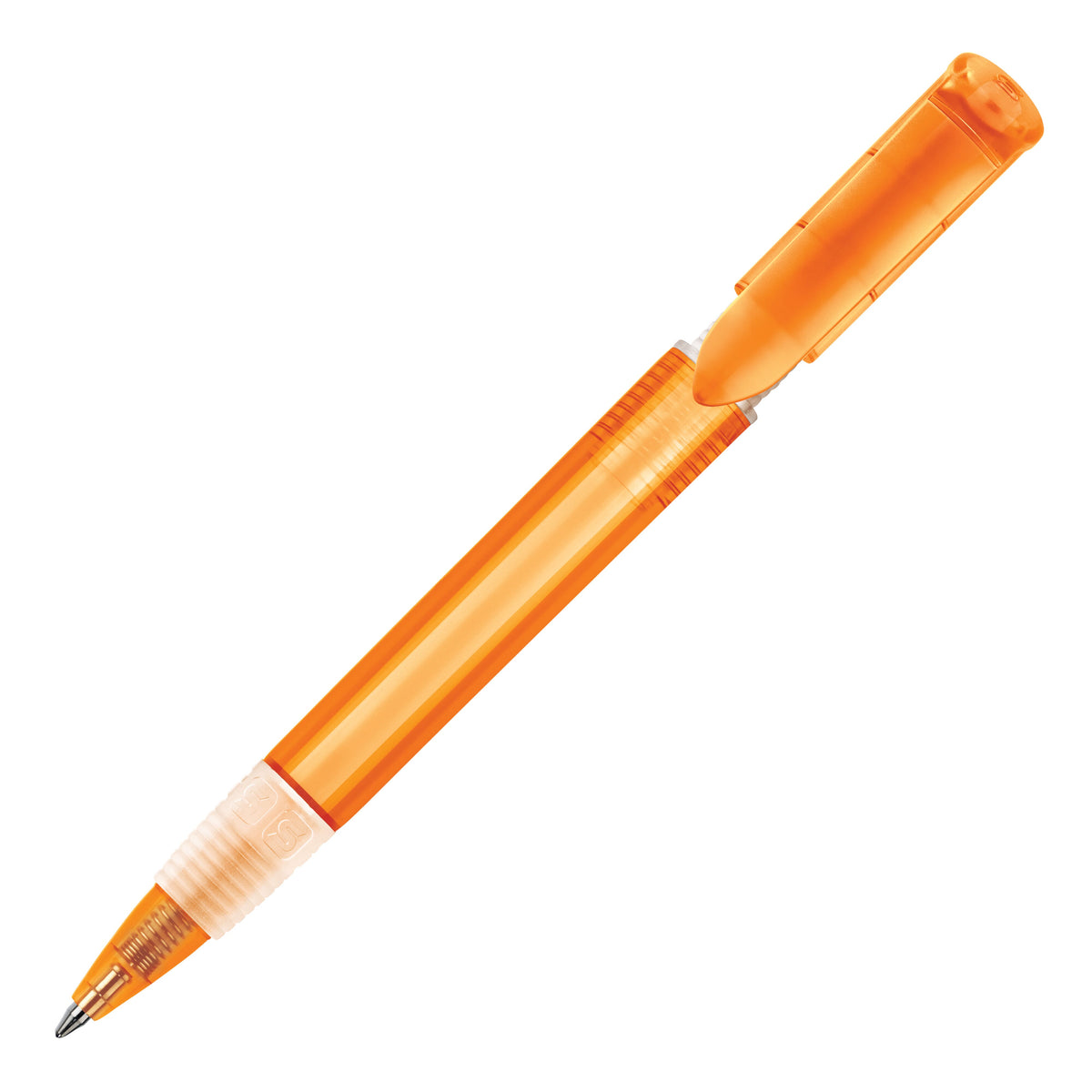 Balpen S40 Grip Clear transparant