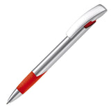 Balpen Zorro zilver hardcolour