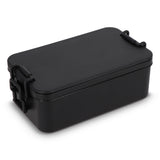 Dubbellaagse Lunchbox met Bestek