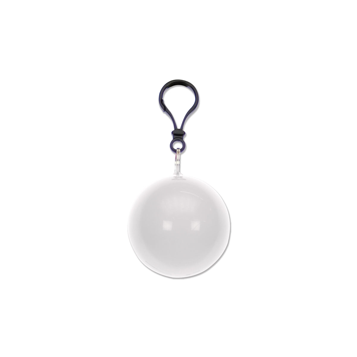 Bal met regenponcho