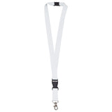 Polyester lanyard 20 mm met gesp en haak