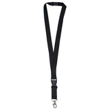Polyester lanyard 20 mm met gesp en haak