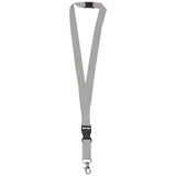 Polyester lanyard 20 mm met gesp en haak