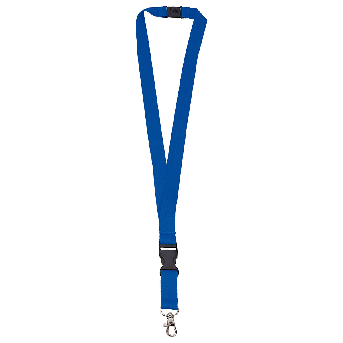 Polyester lanyard 20 mm met gesp en haak