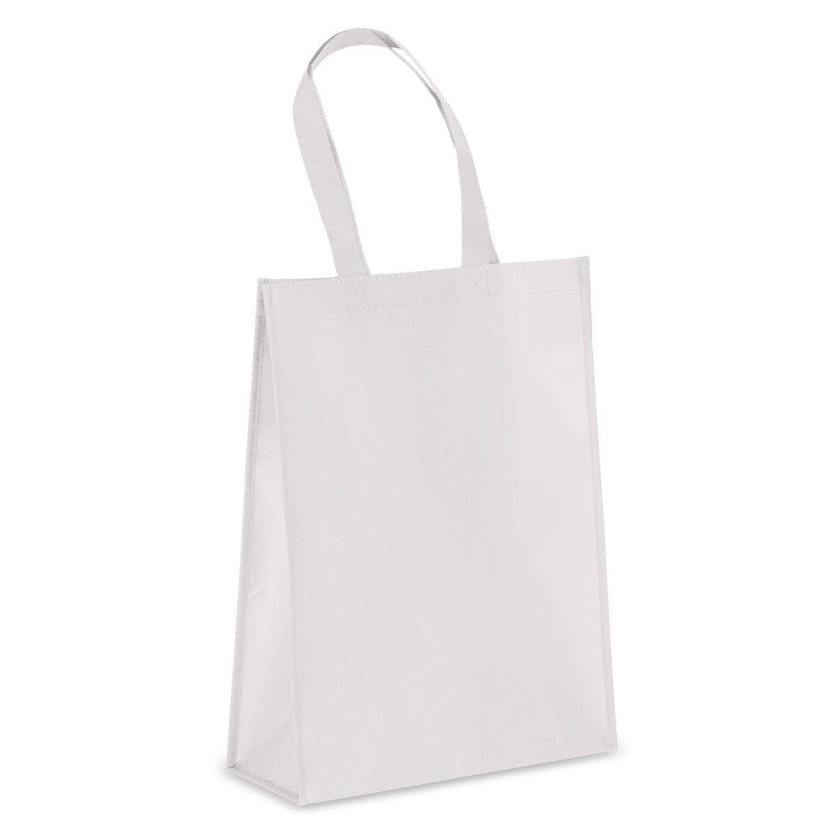 R-PET Draagtas gelamineerd non-woven 30 x 12 x 40cm 105g/m²