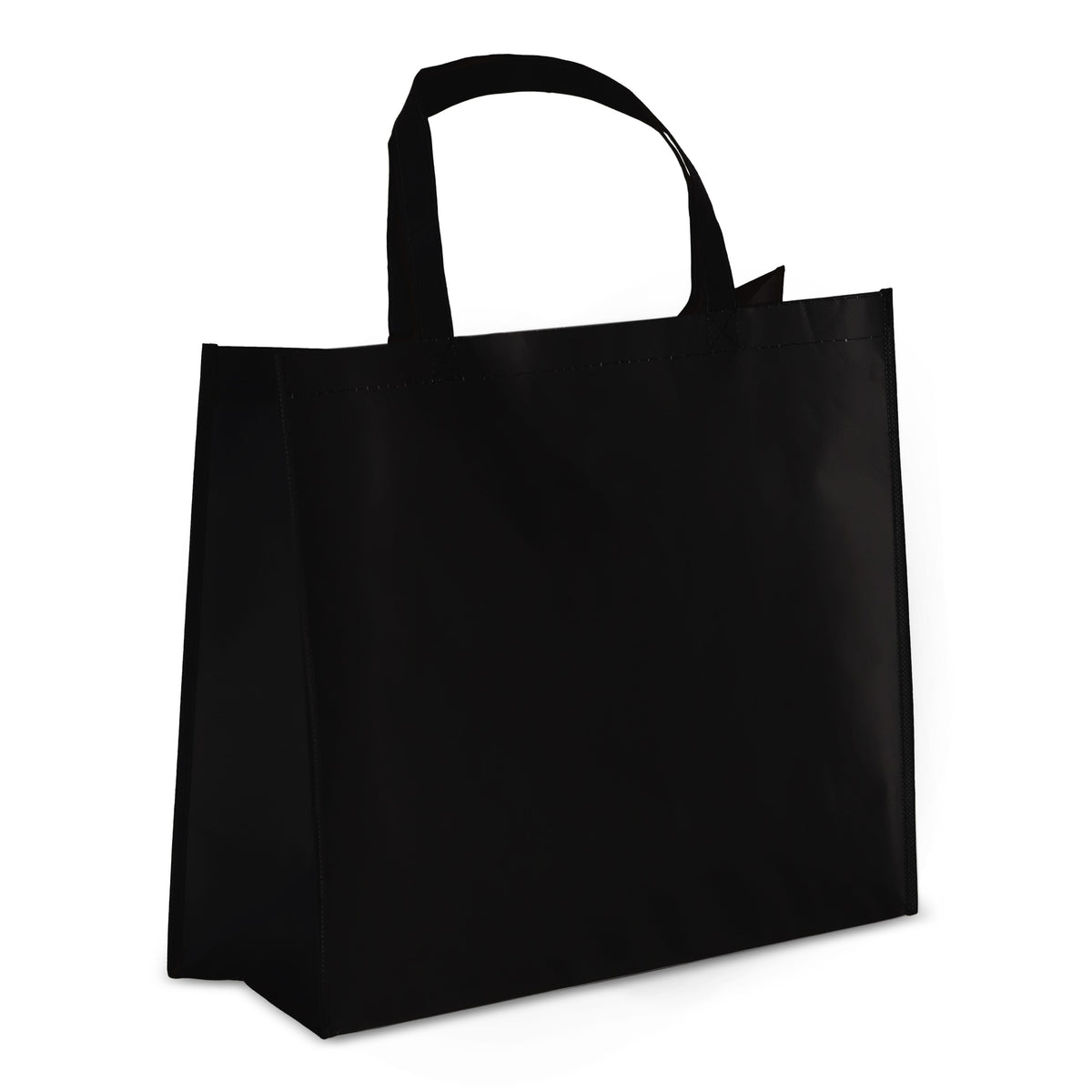 R-PET Draagtas gelamineerd non-woven 40 x 16 x 35cm 105g/m²