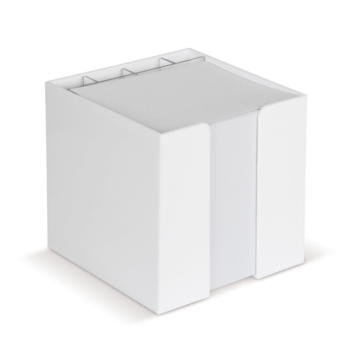 Papierkubus de luxe wit papier 10x10x10cm