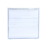 Papierkubus de luxe wit papier 10x10x10cm
