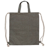 Drawstring rugzak gerecycled katoen 140g/m² 38x42cm