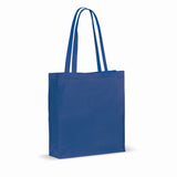 Draagtas gerecycled katoen met bodem 140g/m² 38x10x42cm