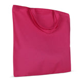 Schoudertas OEKO-TEX® gekleurd kort 140g/m² 38x42 cm