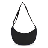PU-gecoat R-PET 600D halve maan sling tas