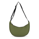 PU-gecoat R-PET 600D halve maan sling tas