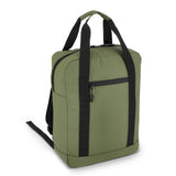 PU gecoate 600D gerecycled PET rugzak 27.5 x 12 x 37.5 cm 12 L