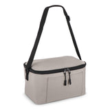 600D gerecycled PET koeltas voor 6 blikjes 25 x 14.5 x 15.5 cm 5 L