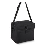 600D gerecycled PET koeltas met twee vakken 30 x 20 x 24 cm 12 L