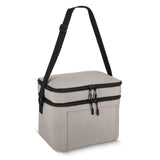 600D gerecycled PET koeltas met twee vakken 30 x 20 x 24 cm 12 L