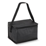 R-PET koeltas voor 6 blikjes, non-woven, 20 x 13 x 12,5 cm, 75 g/m²