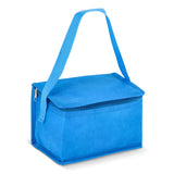 R-PET koeltas voor 6 blikjes, non-woven, 20 x 13 x 12,5 cm, 75 g/m²