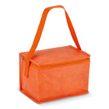 R-PET koeltas voor 6 blikjes, non-woven, 20 x 13 x 12,5 cm, 75 g/m²