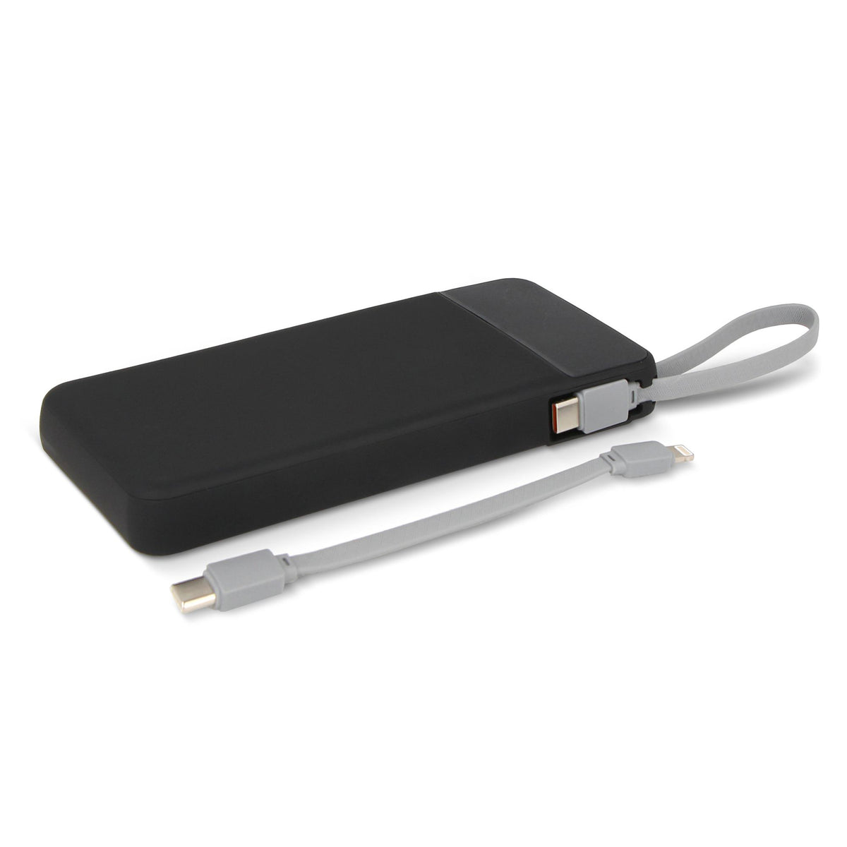 Ziara Powerbank met USB-C & Lightning Kabel 10000mAh
