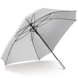 Deluxe vierkante paraplu met draaghoes 27” auto open
