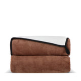 Gecombineerde coral fleece deken 120x150cm (500g/m²) sublimatie