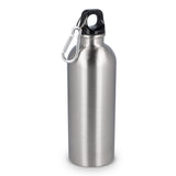 Gerecycled RVS Enkelwandige fles met Karabijnhaak 500ml