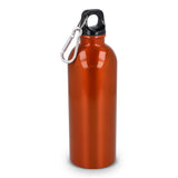 Gerecycled RVS Enkelwandige fles met Karabijnhaak 500ml