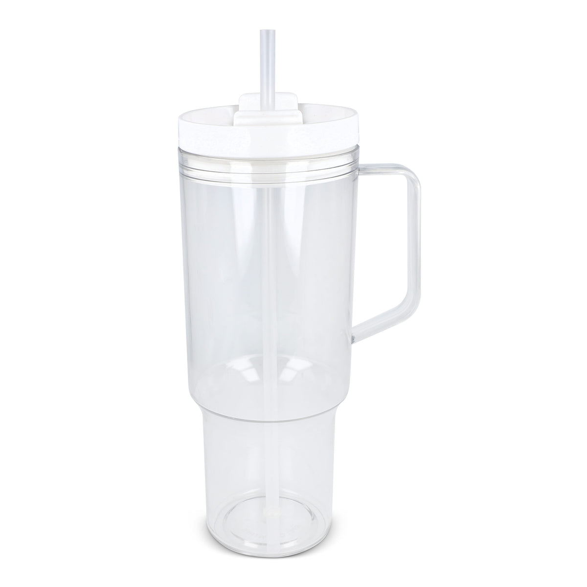 Miami beker met handvat Transparant 1.2 L R-PET