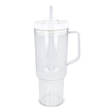 Miami beker met handvat Transparant 1.2 L R-PET