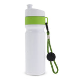 Sportbidon met rand en koord 750ml