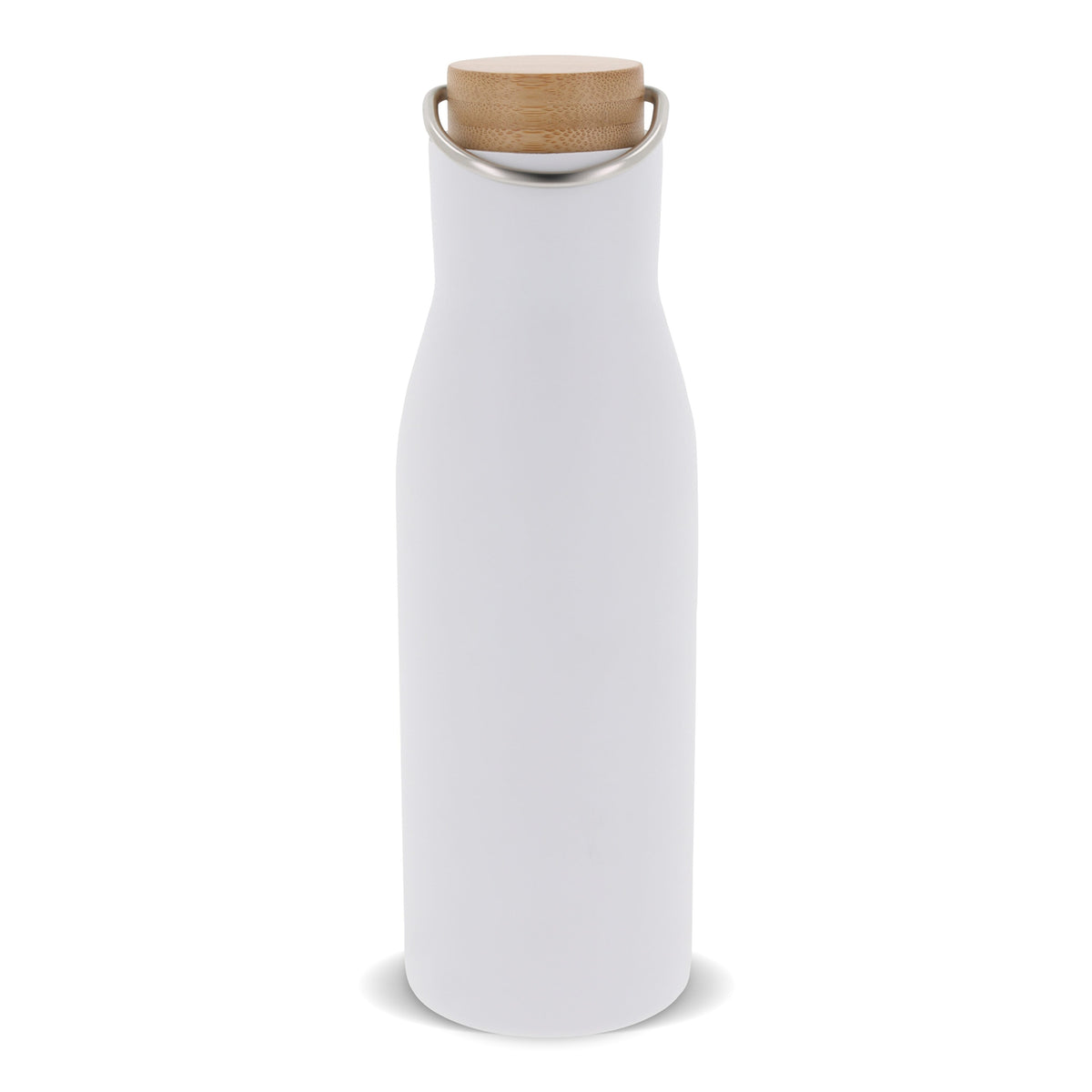 Thermo fles met bamboe deksel 500ml