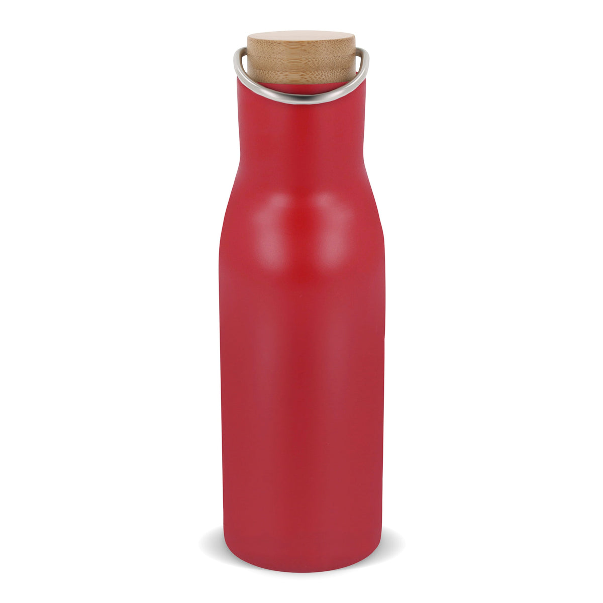 Thermo fles met bamboe deksel 500ml